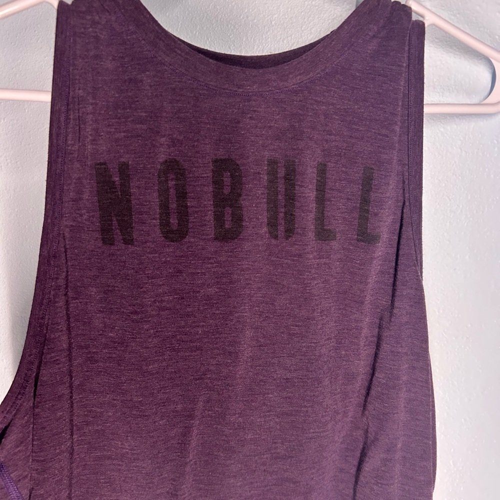 NOBULL Women's Dark Purple Muscle Tee